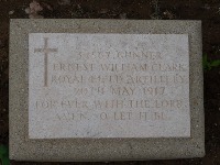 Struma Military Cemetery - Clark, Ernest William